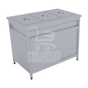 Bain marie 3 gn pan by Nice Kitchen