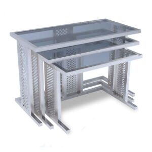 Stainless steel buffet table by Nice kitchen