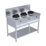 stainless steel cooking range 3 burners by Nice kitchen
