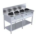 Stainless steel cooking range 4 burners by Nice kitchen