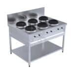 Stainless steel cooking range 6 burner by Nice kitchen