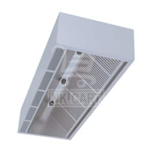 Stainless steel double skin hood by Nice kitchen