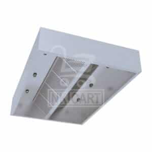 Stainless steel island type single skin hood by Nice kitchen