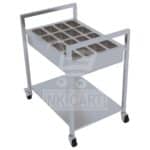 Stainless steel spice trolley by Nice kitchen